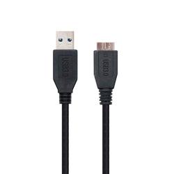 CABLE USB(A) 3.0 A MICRO USB(B) 3.0 NANOCABLE 1M NEGRO