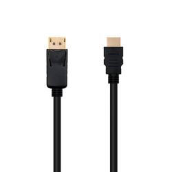 CABLE DISPLAY PORT-M A HDMI-M 2M NANOCABLE