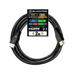 CABLE HDMI(A) A HDMI(A) 8K BLACKFIRE 2M NEGRO
