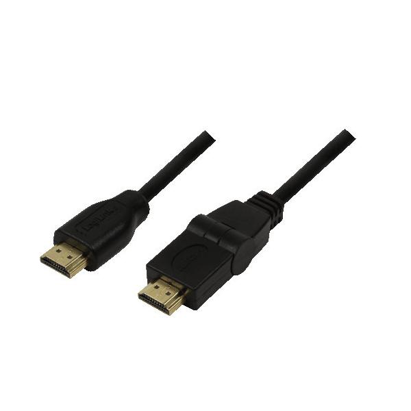 CABLE HDMI-M A HDMI-M 1.8M LOGILINK CONECT. ROTAT.