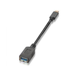 CABLE OTG USB(A) 3.1 A USB(C) 3.1 AISENS 0.15M NEGRO