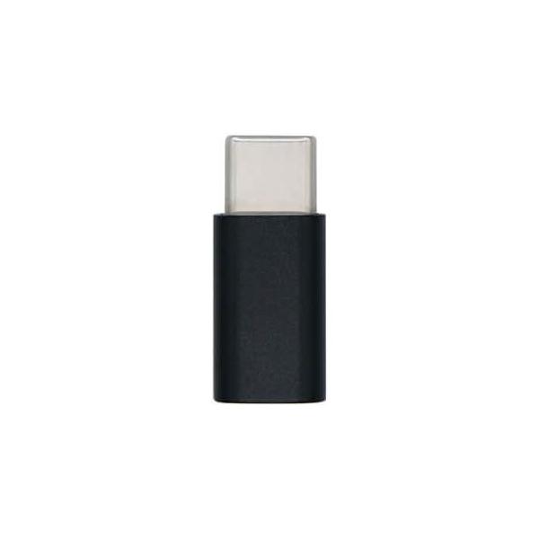 ADAPTADOR USB-C 2.0 A MICRO USB-B AISENS NEGRO