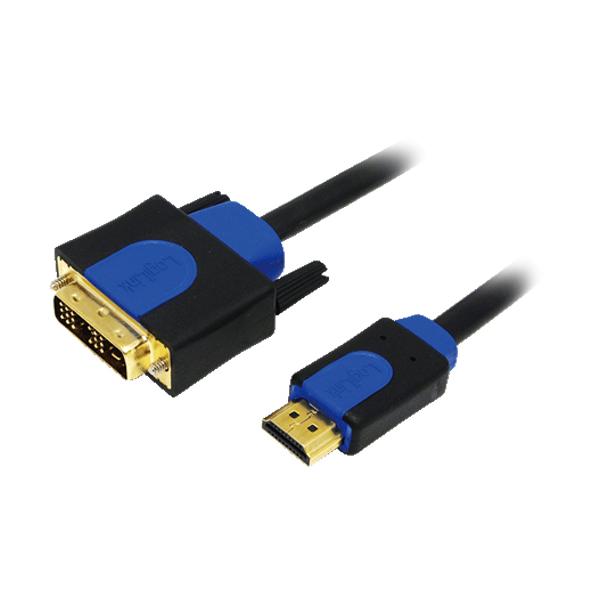 CABLE HDMI-M A DVI-M 3M LOGILINK  CHB3103