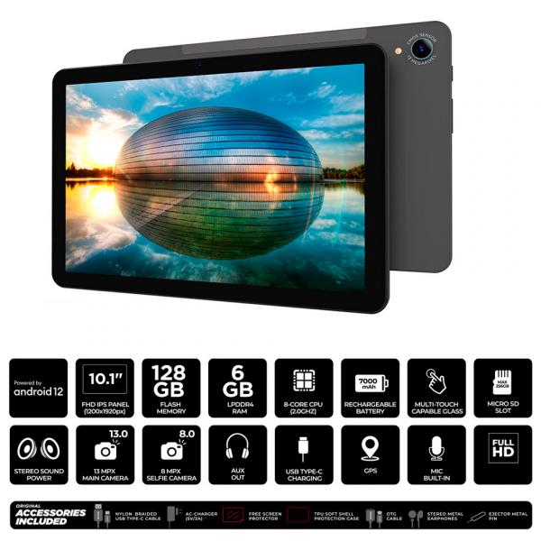 TABLET 10.1 IPS 6-128GB ANDROID 12 AIWA