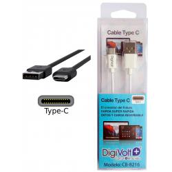 CABLE TIPO C A USB  DIGIVOLT
