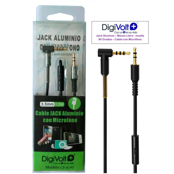 JACK CABLE WITH DIGIVE ALUMINUM MICROPHONE