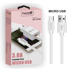 CARGADOR MICRO USB 3.0 DIGIVOLT
