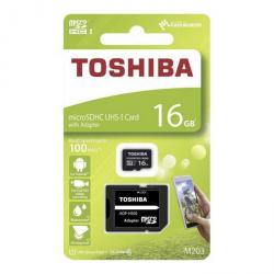 TARJETA MICRO SD 16GB ADAP.C-10 TOSHIBA 0942