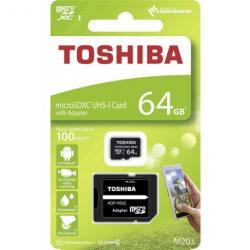TARJETA MICRO SD 64GB ADAP.C-10 TOSHIBA-0966