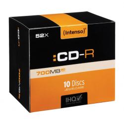 CD-R 80MIN/700MB 52X SLIM BOX 10 INTENSO