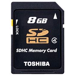 TARJETA MICRO SD 8GB CON ADAPT. TOSHIBA