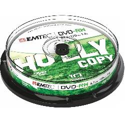 DVD-RW 4,7GB 4X CB TARRINA DE 10 EMTEC 860