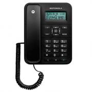 BLACK DESK TELEPHONE WITH DISPLAY