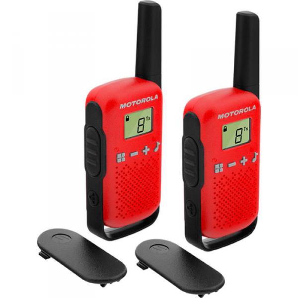 WALKIE TALKIE T42 RED 4KM 16 CANAIS