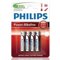 PILA LR3 4UDS POWER ALKALINE PHILIPS 4U