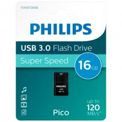 PENDRIVE USB PICO PHILIPS 16GB NEGRO 3.0