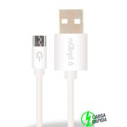 MICRO USB CABLE WHITE DATA AND CHARGING PLUGYU