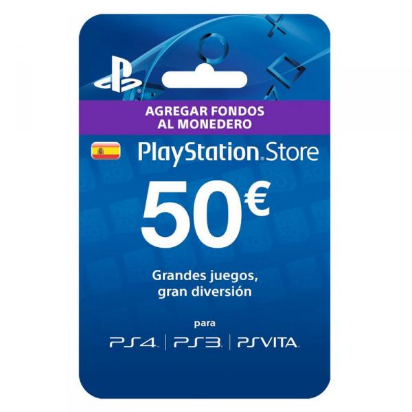 PS4 TARJETA DE 50  PS4 / PS3 / PSVITA