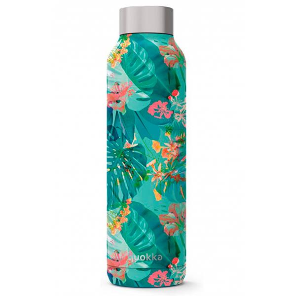 630ML STAINLESS STEEL BOTTLE SOLID TROPICAL