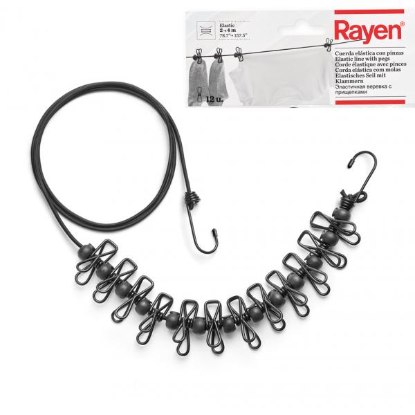 ELASTIC TENDER WITH CLIPS RAYEN