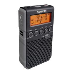 RADIO DIGITAL FM/AM NEGRA BATERIA SANGEA