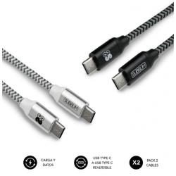 CABLE USB TIPO C A TIPO C 2,4 Amps 2UNDS SUBBLIM