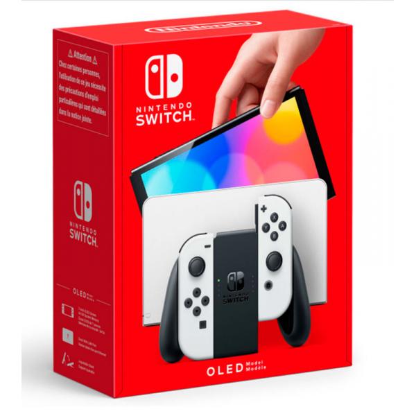 NINTENDO SWITCH CONSOLE (VER OLED WHITE