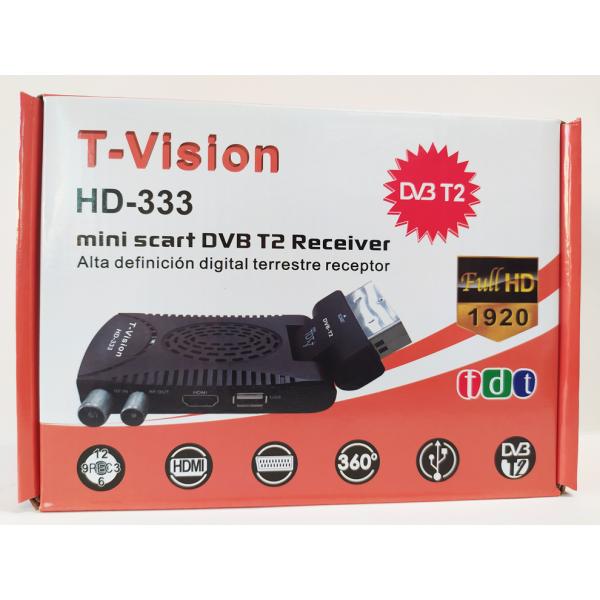 Comprar Tdt euroconector dvb-t2 t-vision online