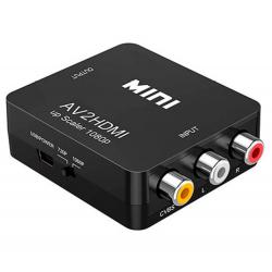 CONVERTIDOR SEÑAL AV 3XRCA A HDMI USB