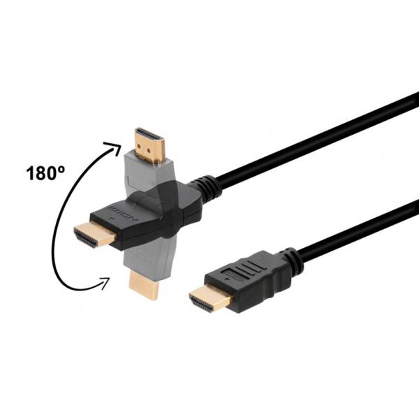 CABLE HDMI HIGH SPEED 2m 4 K TM