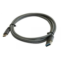 CABLE 3GO USB-A-TYPE-C MACHO MACHO 3.0 1,2M