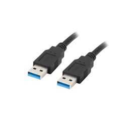 CABLE USB 3.0 LANBERG MACHO/MACHO 1.0M NEGRO