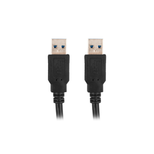 CABLE USB 3.0 LANBERG MACHO/MACHO 1.8M NEGRO