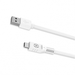 CELLY CABLE USB-TIPO C BLANCO